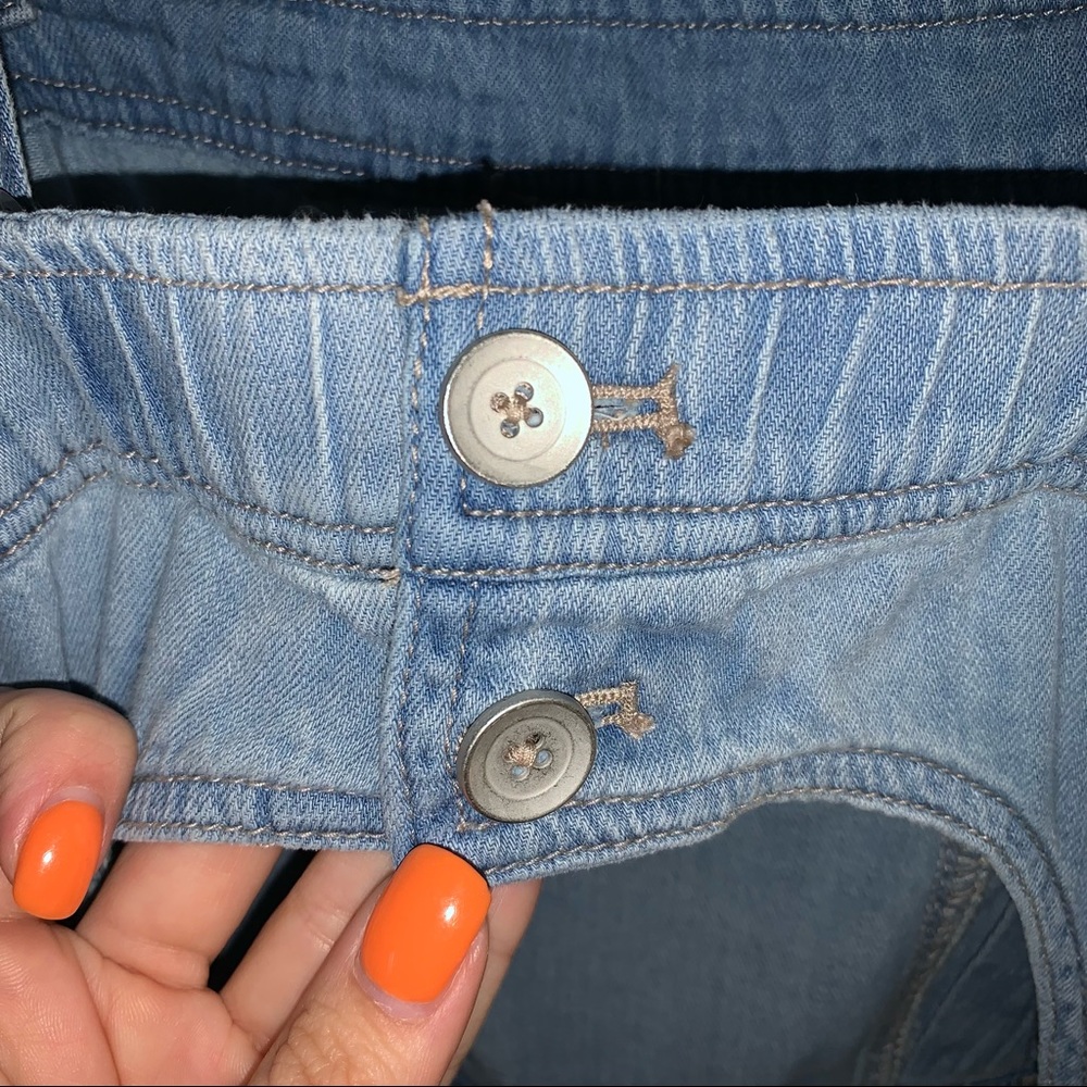 Light Blue Denim Jumpsuit - Picture 11 of 13